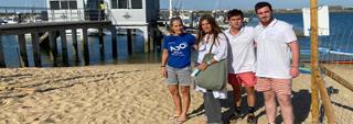 Punta Umbría: Fundación Ecomar monitorizó los residuos en la playa