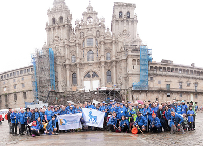 Más de 300 peregrinos culminaron el reto Camina por la Diabetes 2018