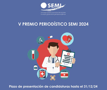 La SEMI ha convocado el V Premio Periodístico Medicina Interna 2024