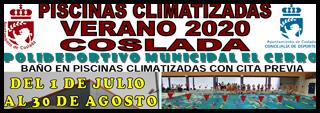 Coslada: El 1 de julio se abren al público las piscinas climatizadas