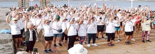 Agüimes (Canarias): 150 deportistas en el Acuathlón DiabeteSwim&Run