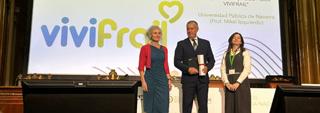 El programa Vivifrail, galardonado con el Premio Estrategia NAOS