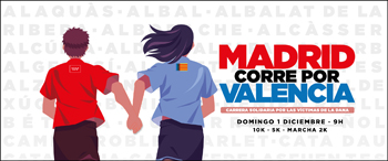 La Comunidad de Madrid celebrará una carrera solidaria por la DANA